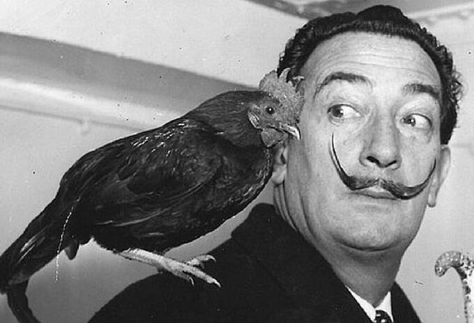 Salvador Dalí, artista español