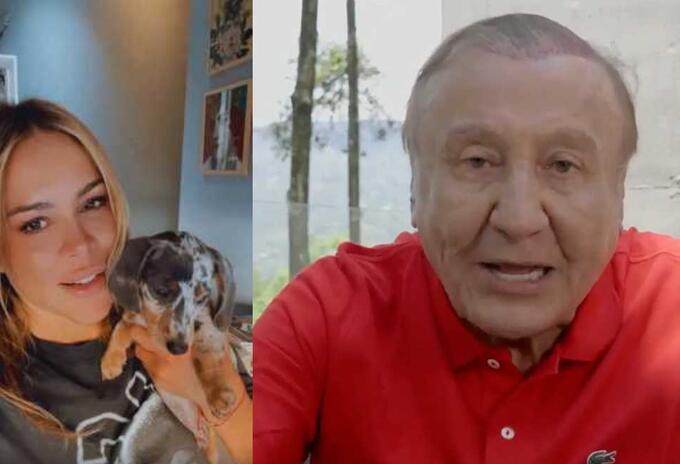 Natalia Paris y Rodolfo Hernández