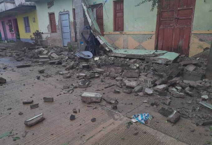 Son más de 50 casas afectadas