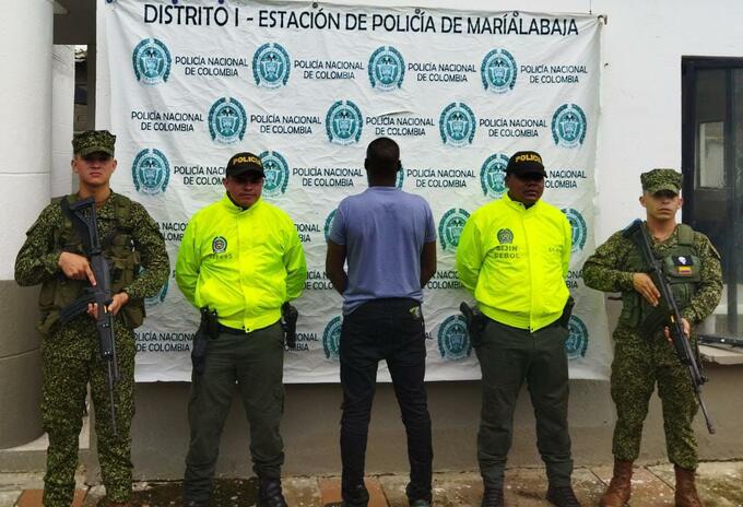 Capturado uno de los más buscados en Bolívar, alias “Mosquito”, integrante del “Clan del Golfo”
