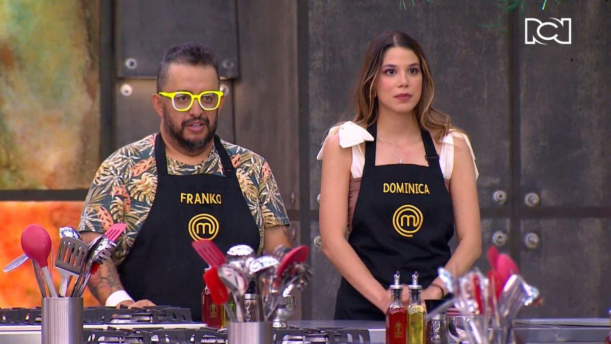 MasterChef: A Dominica y Franko Bonilla no les fue muy bien