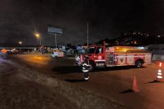 Una fuga de gas en Soacha mantiene paralizada la Autopista Sur