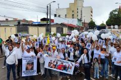 Familiares de colombianos presos en Venezuela exigen su liberación