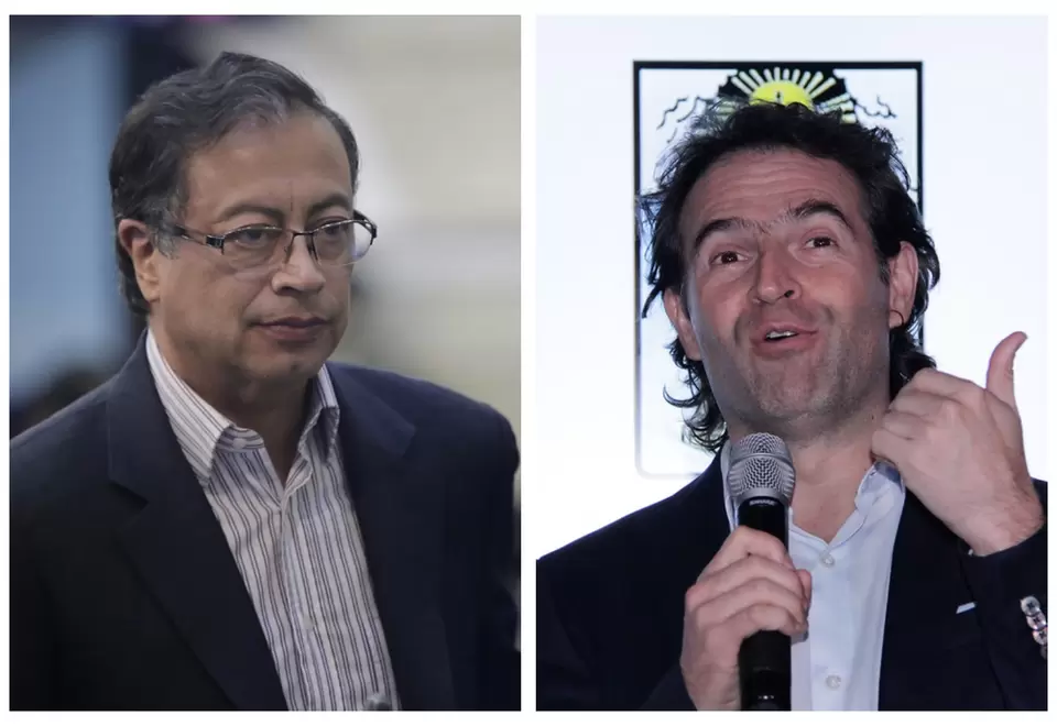 Gustavo Petro y Federico Gutiérrez