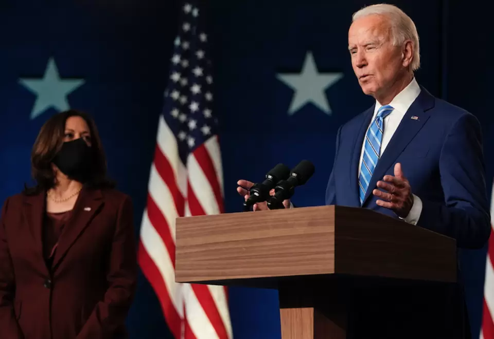Candidato demócrata Joe Biden