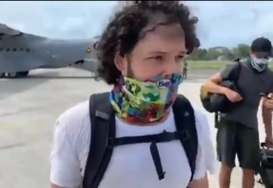 Mateo Posada, turista