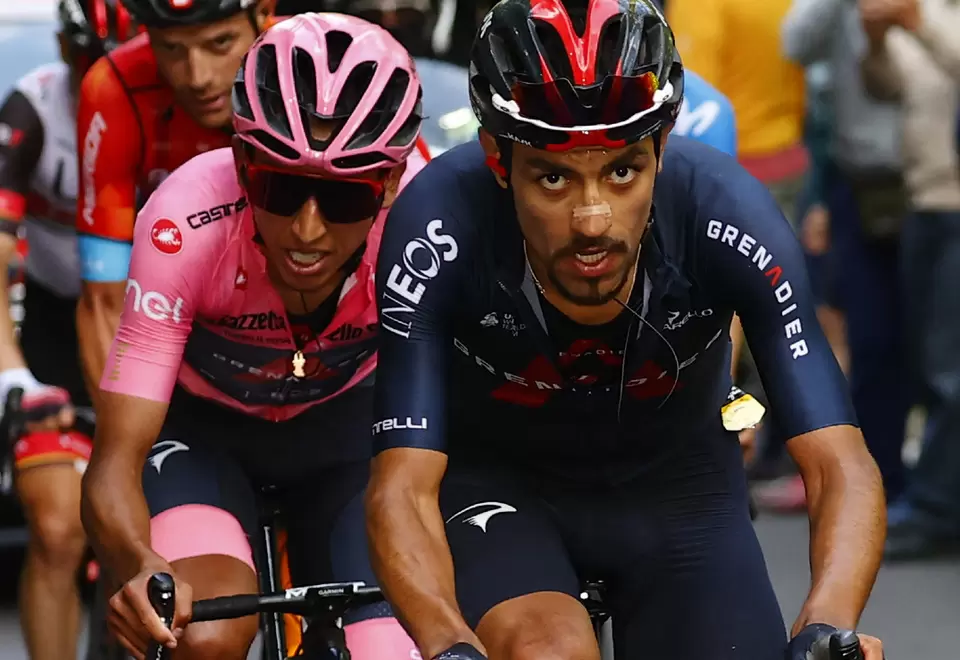 Daniel Martínez, Egan Bernal, Giro de Italia 2021