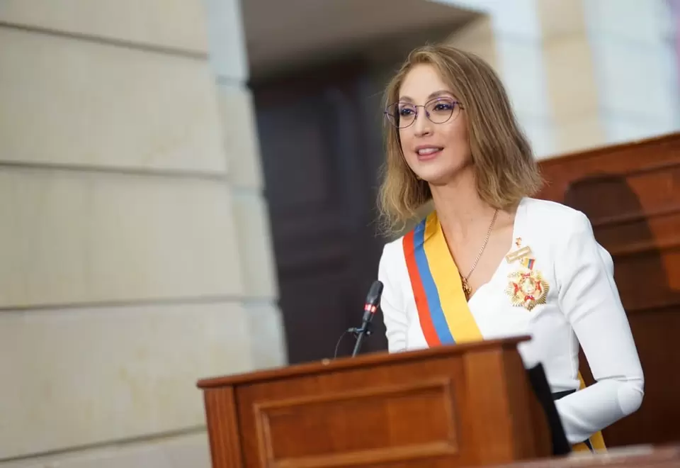 Jennifer Arias, presidenta de la Cámara de Representantes