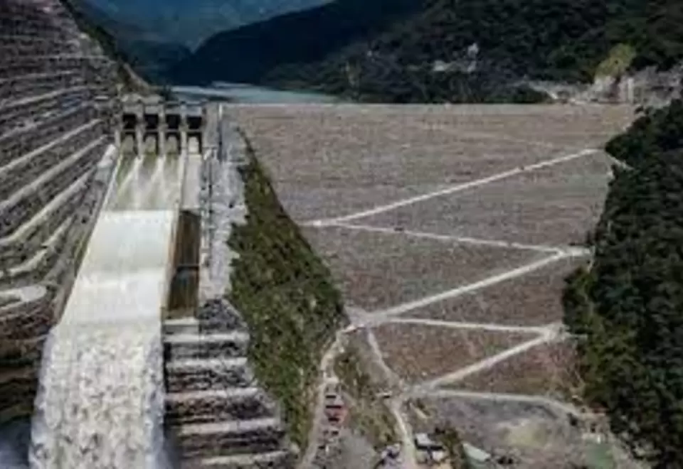 Proyecto Hidroituango en Antioquia.