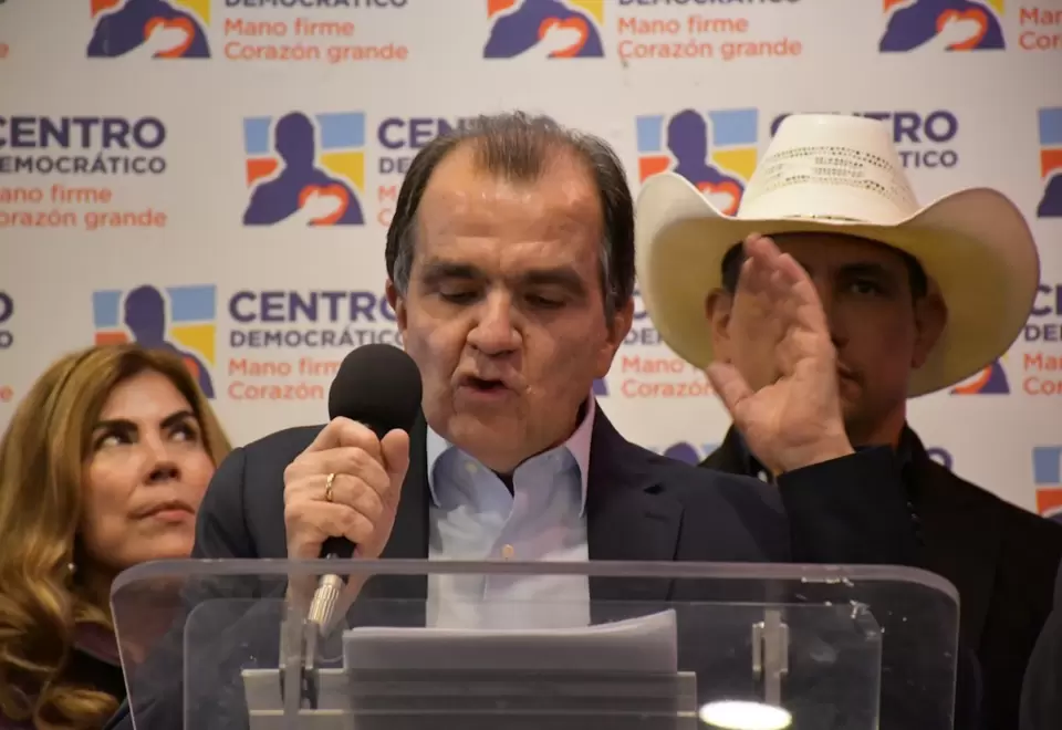 Óscar Iván Zuluaga, candidato del Centro Democrático