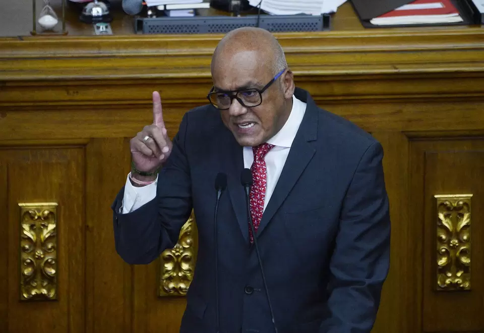 Presidente de la Asamblea Nacional de Venezuela, Jorge Rodríguez