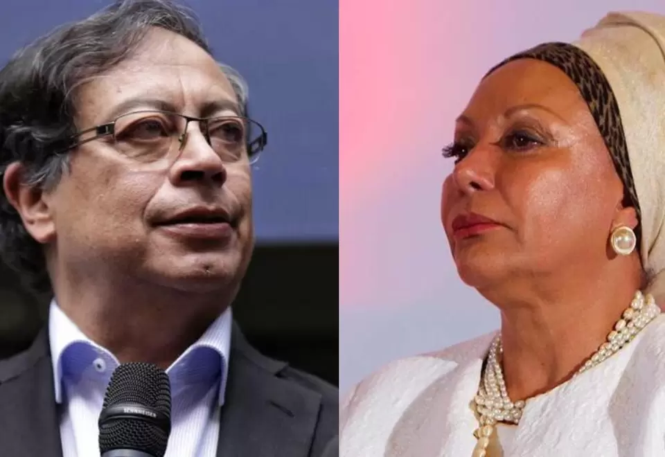 Gustavo Petro y Piedad Córdoba
