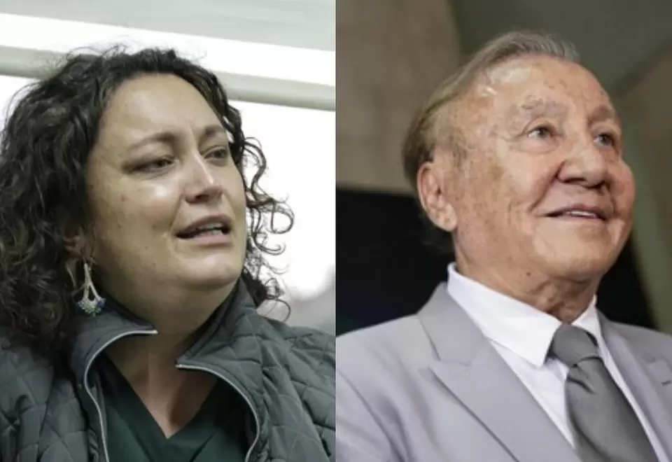 Angélica Lozano y Rodolfo Hernández
