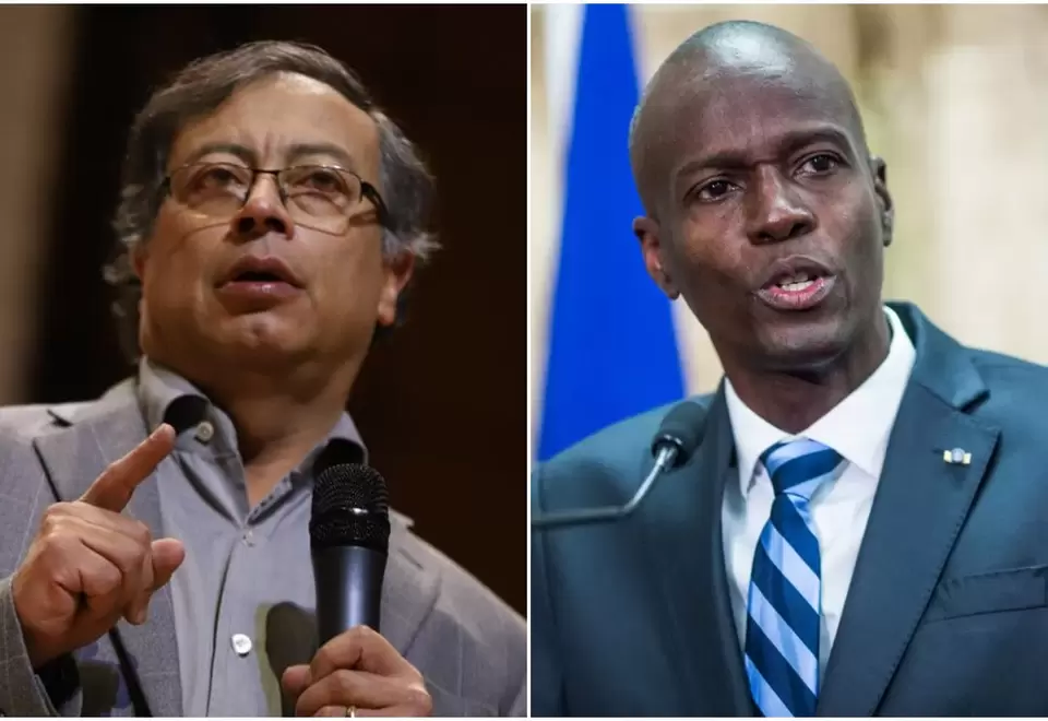 Petro y Jovenel Moïse