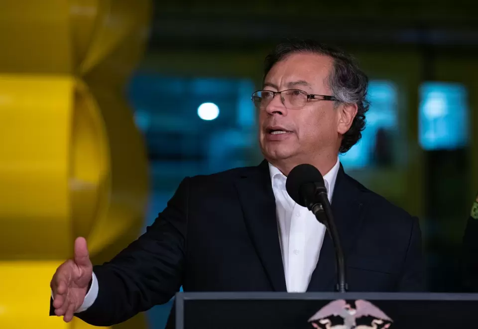Presidente, Gustavo Petro. 