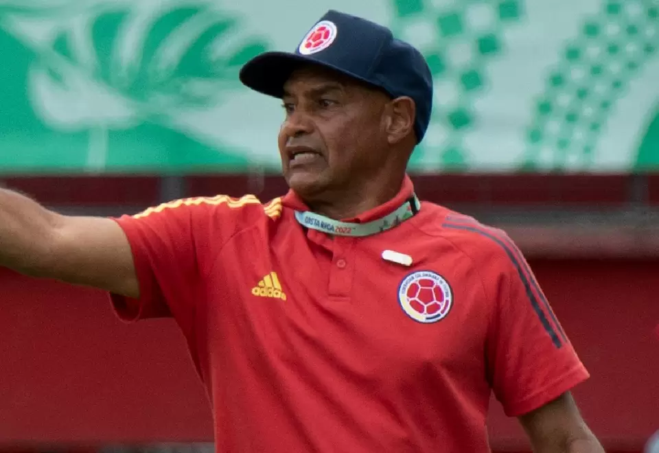 Carlos Paniagua, técnico de la selección colombia sub 17