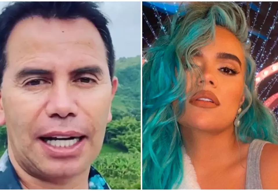 Jhonny Rivera, extasiado por el concierto de Karol G