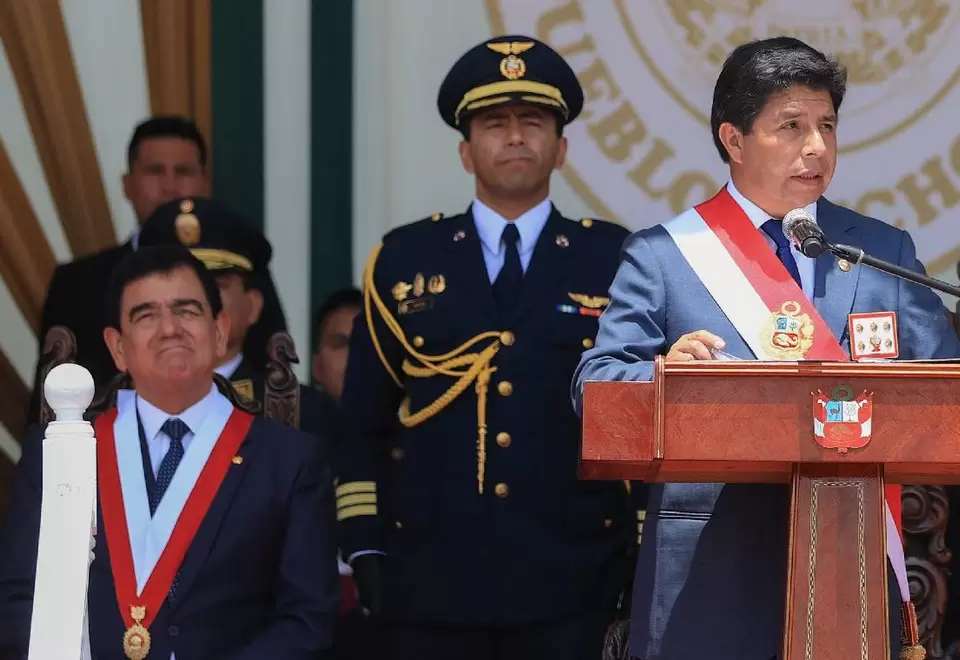 Pedro Castillo, presidente de Perú