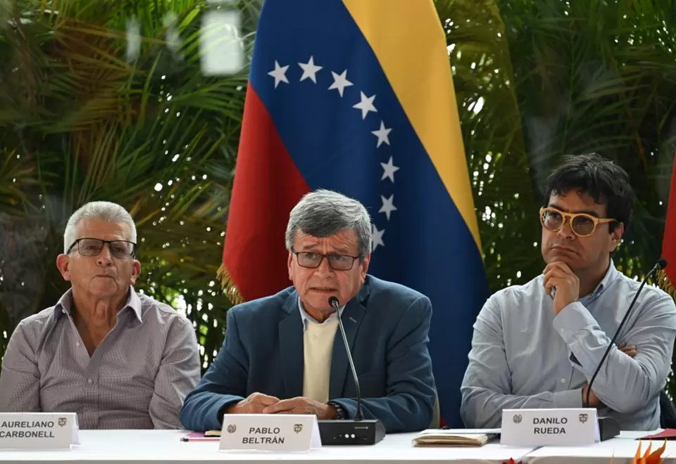 Mesa de diálogo de paz del Gobierno y el ELN