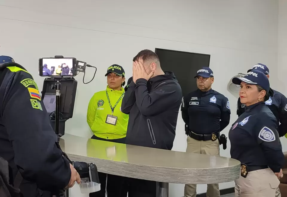 Llegada a Colombia Jhon Poulos, presunto asesino de Valentina Trespalacios