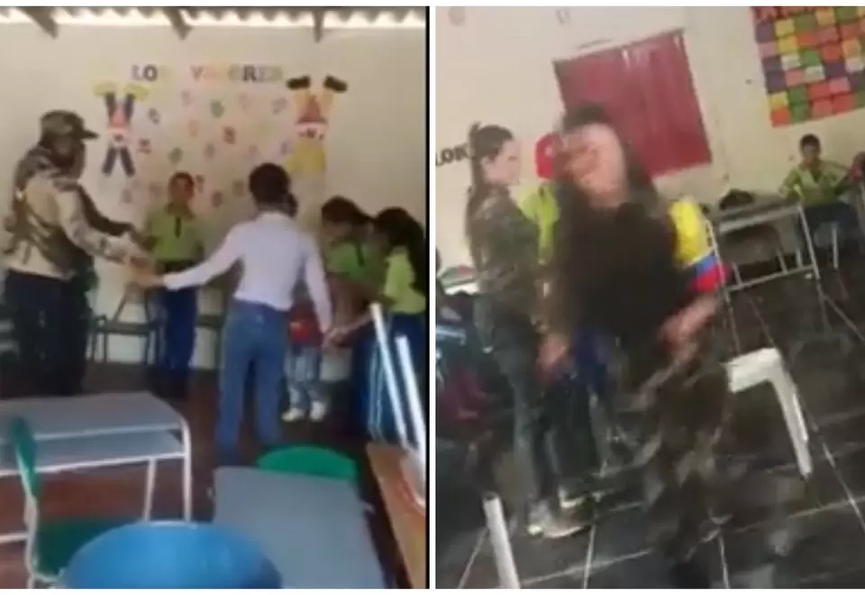  Disidencias Farc se tomaron un colegio en Antioquia: hasta bailaron con los estudiantes