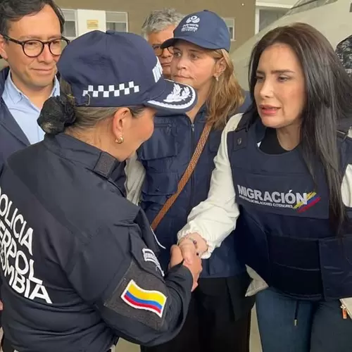 Aida merlano llega. Colombia 