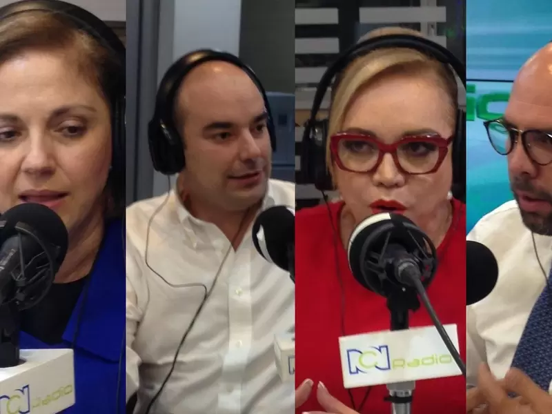 Panelistas del programa Voces RCN