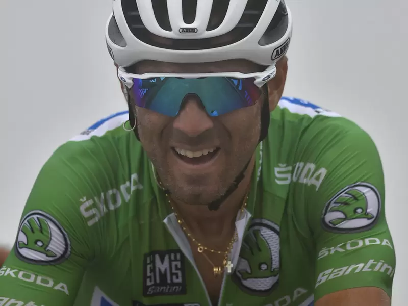 Alejandro Valverde, ciclista español del Movistar Team