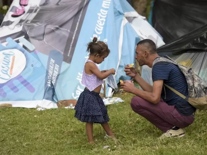 Venezolanos en Bogotá