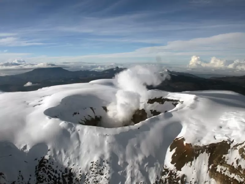 Volcán nevado del Ruiz