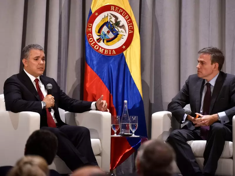 Presidente Iván Duque, en Nueva York