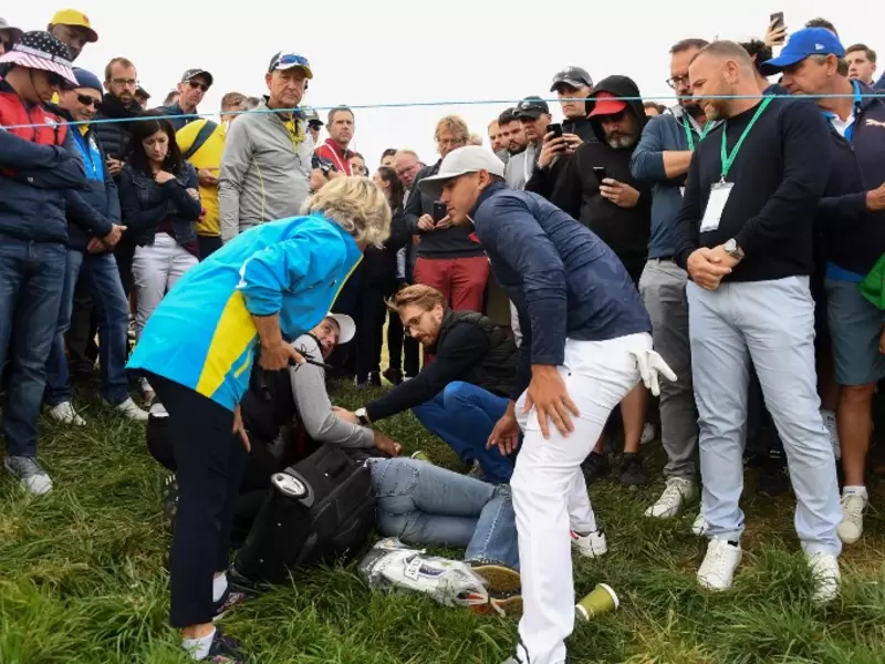 Corine Remande perdió la visión de su ojo cuando recibió un golpe en el Ryder Cup