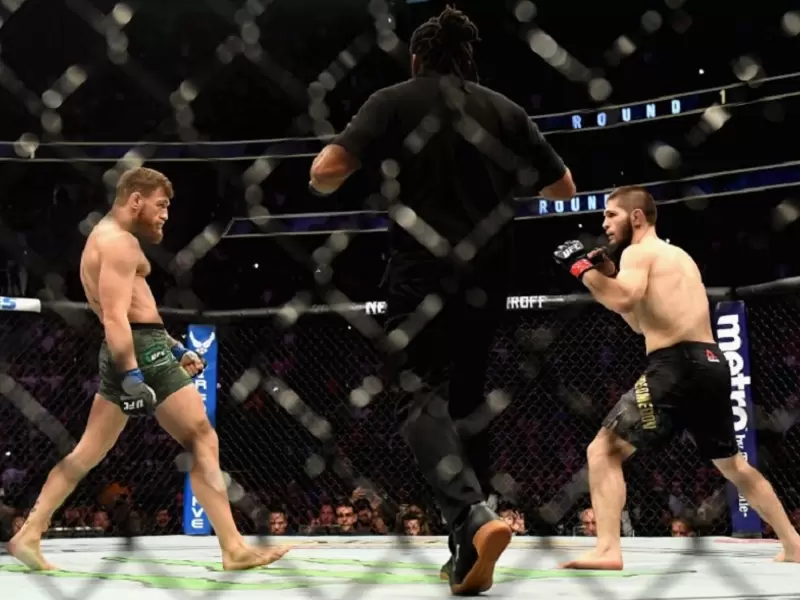 Conor McGregor y Khabib Nurmagomedov