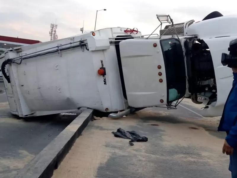 Así quedó registrado el accidente, en la carrera 10 con calle 27 sur