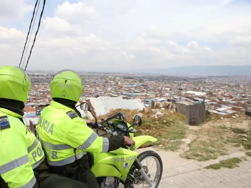 Imagen de referencia: Policía en Ciudad Bolívar Imagen de referencia: Policía en Ciudad Bolívar