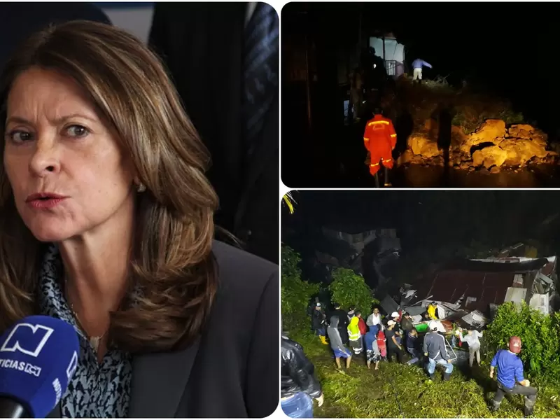 Deslizamiento en Marquetalia, Caldas, ya deja once muertos. Deslizamiento en Marquetalia, Caldas, ya deja once muertos.