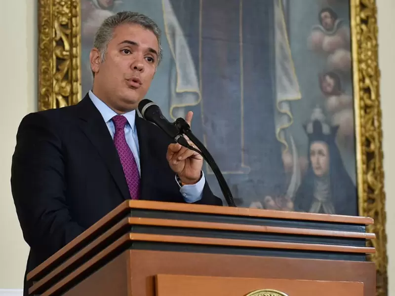 Iván Duque en la firma del decreto sobre dosis mínima Iván Duque en la firma del decreto sobre dosis mínima