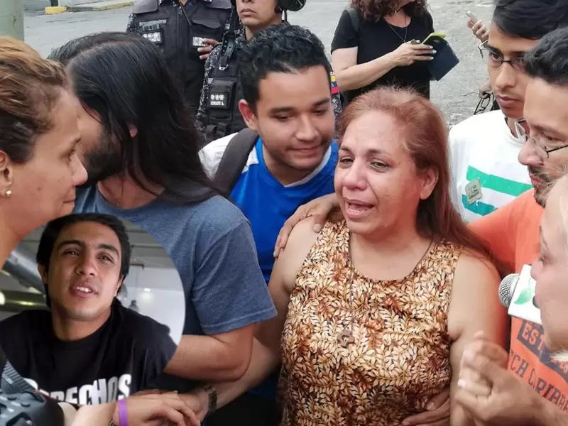 Madre de Lorent Saleh. Madre de Lorent Saleh.
