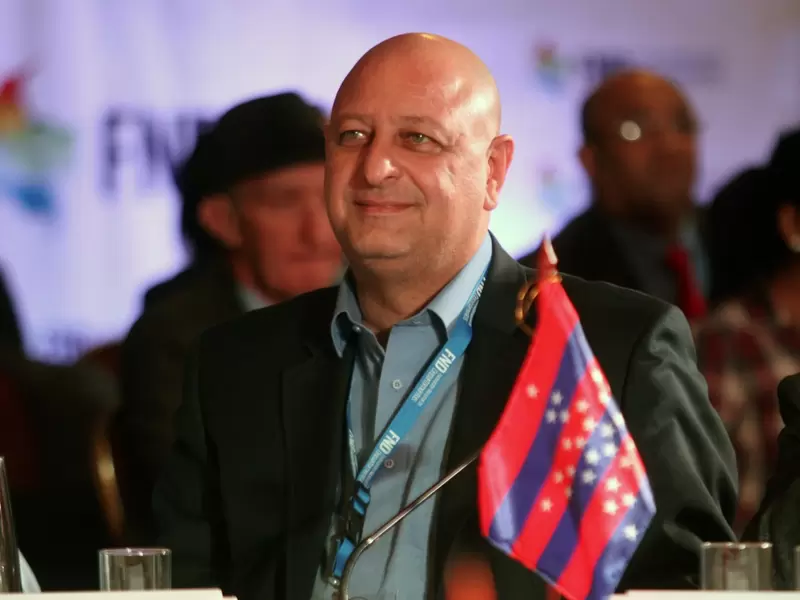 Ronal Housini Jaller, gobernador encargado de San Andrés. Ronal Housini Jaller, gobernador encargado de San Andrés.