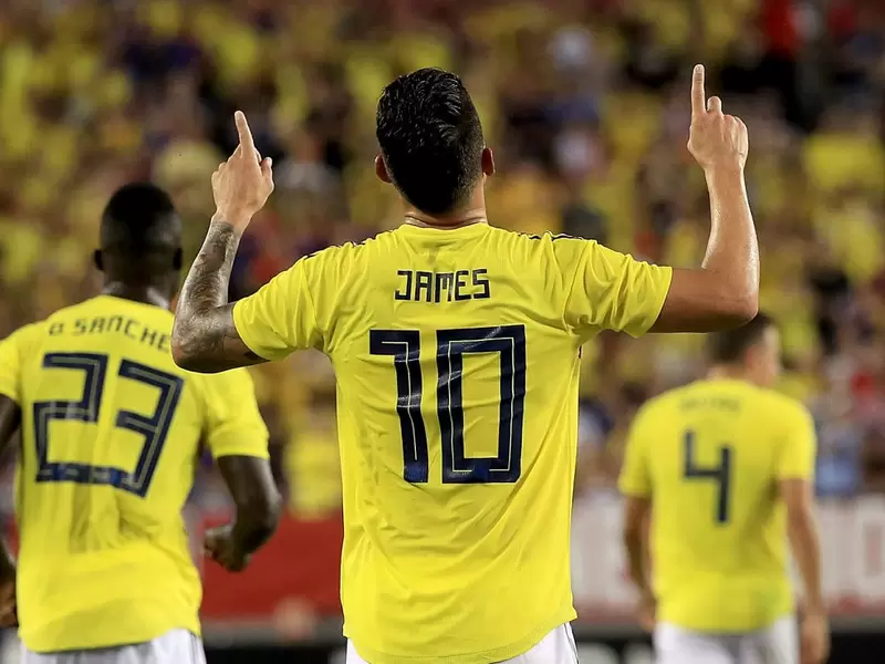 James Rodríguez - EE.UU. vs Colombia