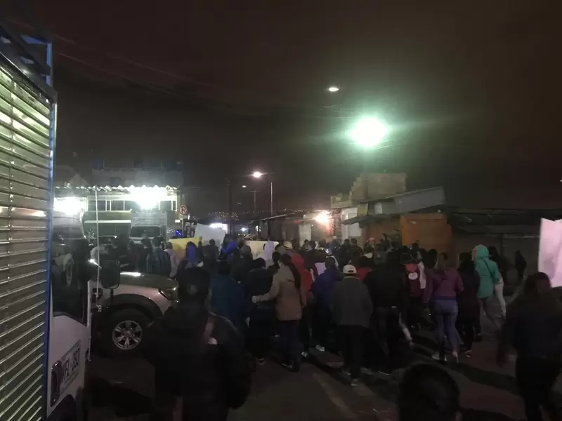 Protestas en Corabastos