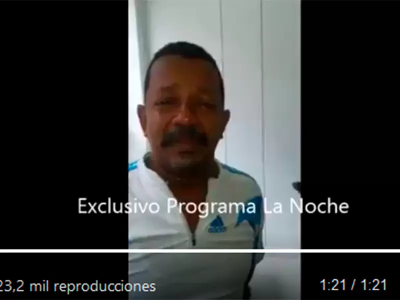 Adolfo Enrique Arrieta desde prisión hablando del asesinato de la niña Génesis Rúa