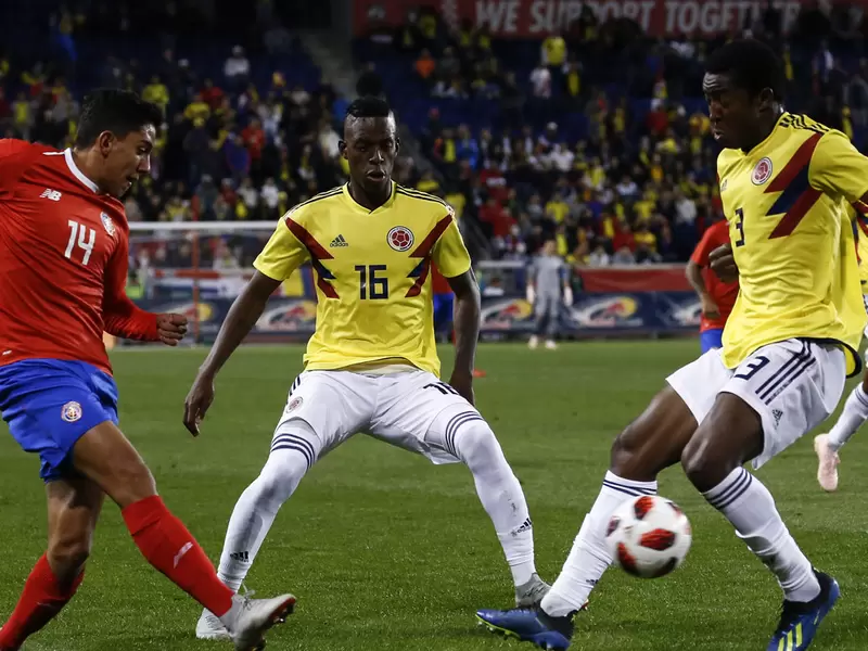 Selección Colombia vs Costa Rica
