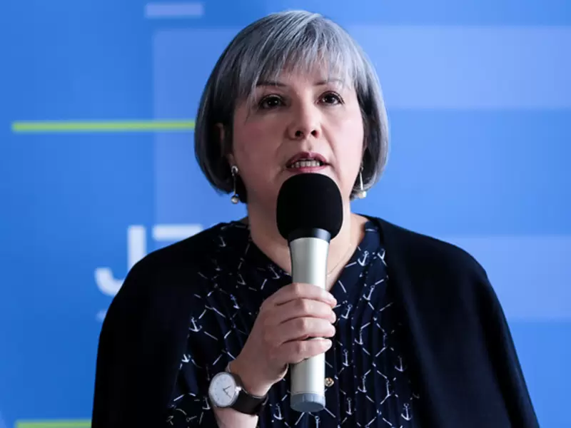 Patricia Linares, presidenta de la JEP.