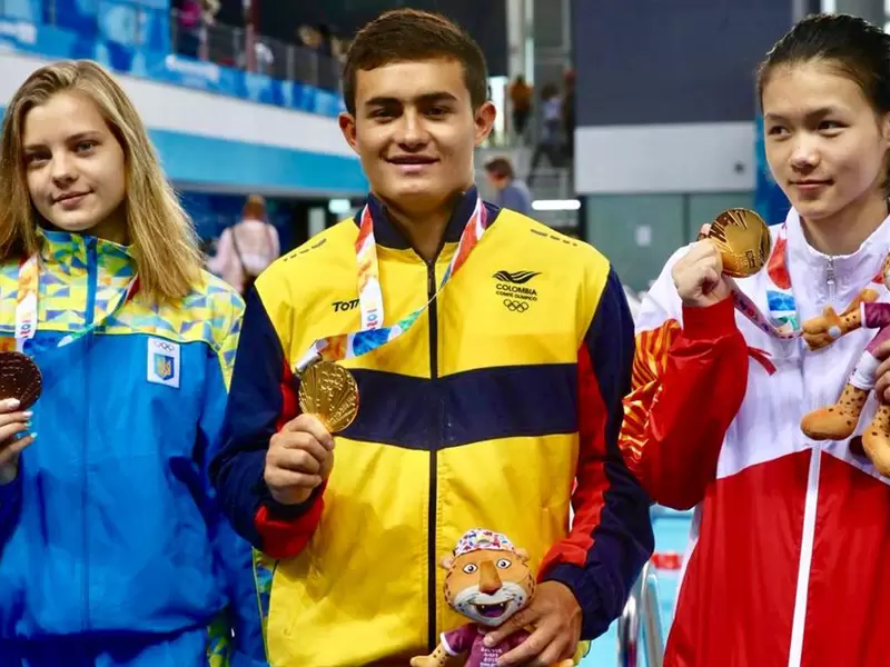 Daniel Restrepo, clavadista colombiano