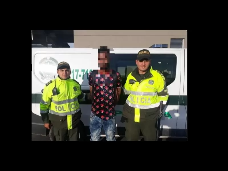 Este es el sujeto que fue capturado por manosear a un hombre