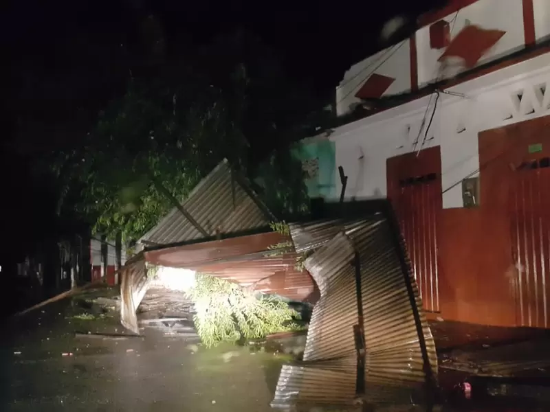 Afectaciones por lluvias en el municipio de Espinal.