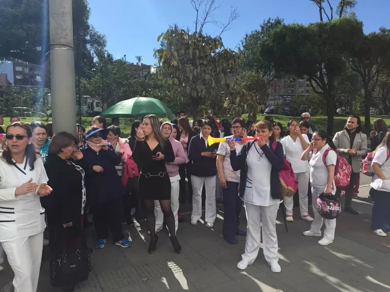PROTESTA EN LA ESP ESIMED