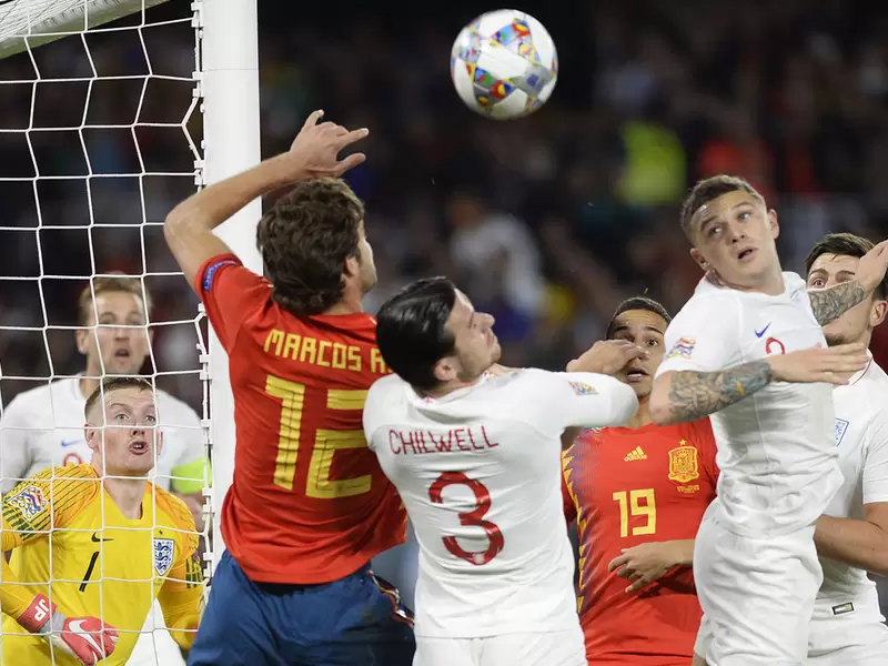 España pierde ante Inglaterra