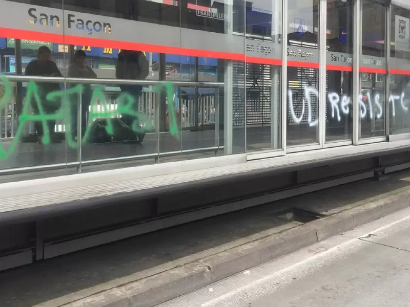 Estaciones pintadas